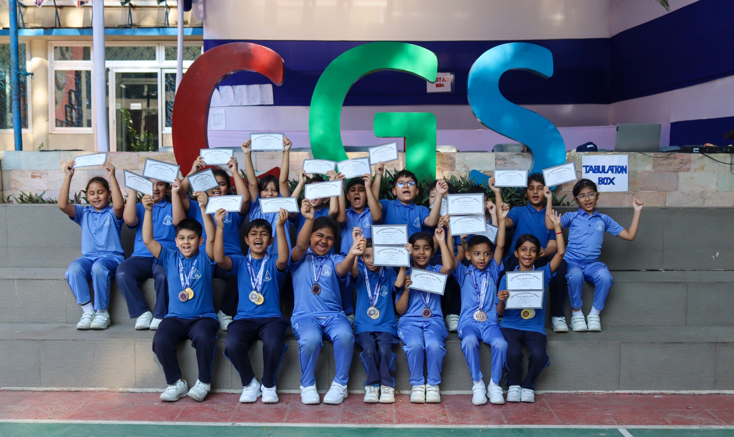  Annual Athletics : Winners of Class 2 