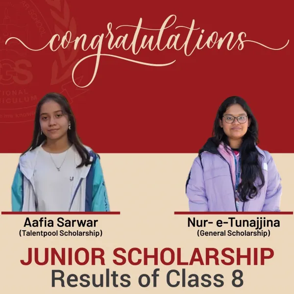 Congratulations to Our Junior Scholarship Achievers! 