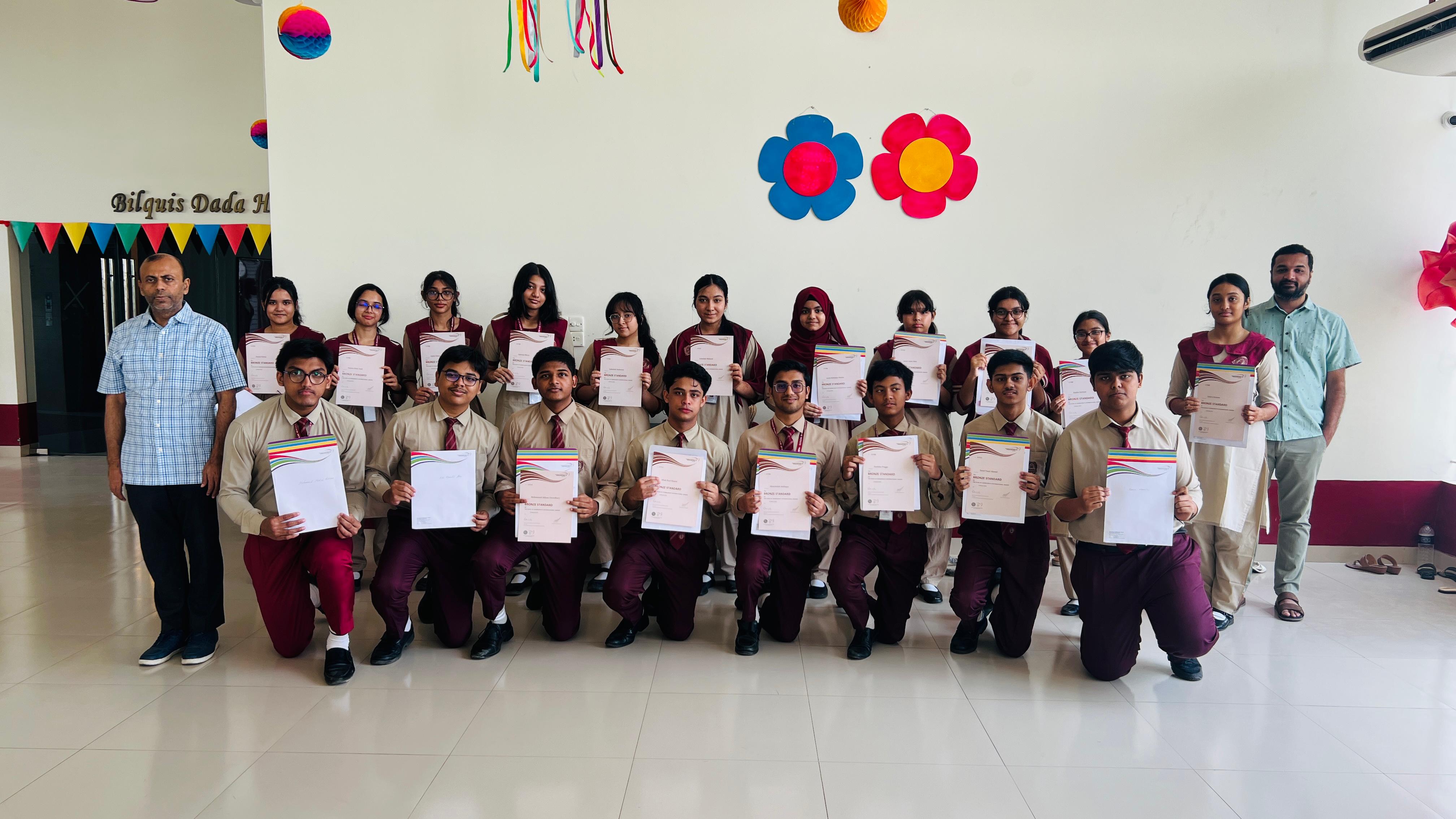 Students Achievements in Duke of Edinburgh Award..